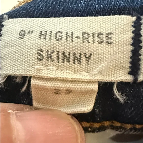 Madewell Indigo Skinny Jeans - Picture 3 of 7